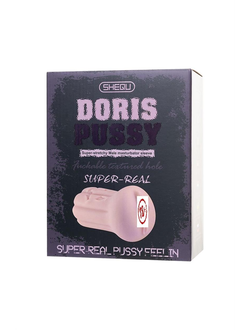 SQ-MA60020 Мастурбатор реалистичный вагина Doris, XISE, TPR, телесный, 16.5 см.