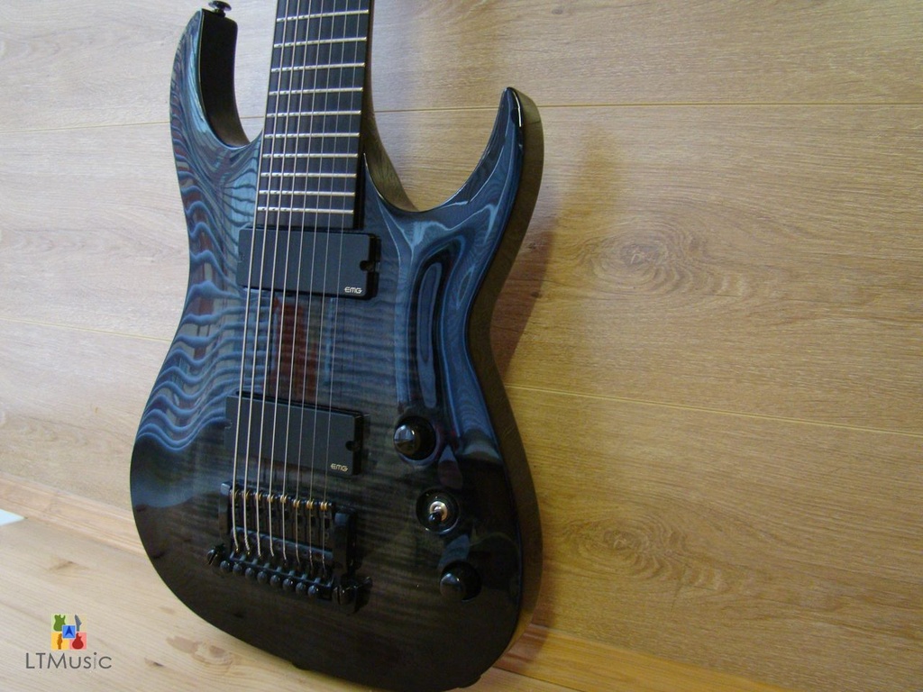 Другие гитары, акустика - Agile Interceptor Pro 828 EB EMG Black Flame