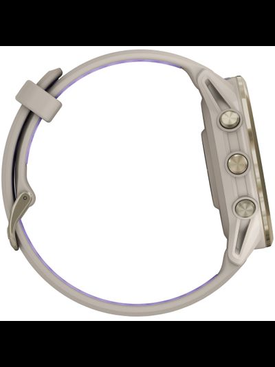 Часы Garmin Forerunner 970 Soft Gold Titanium French Grey / Translucent Indigo