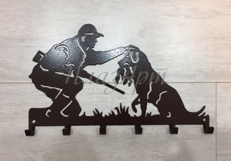 вешалка охотник