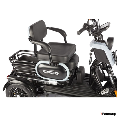 Электротрицикл Wanshida UN MOTO 60V 650Вт синий