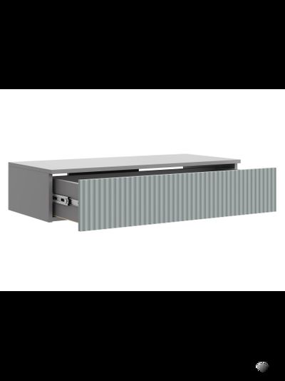 Сканди тумба консольная ТМ-001 (МДФ) Серый Шифер / Грин Грей Софт матовый