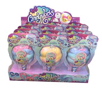 Куколки Candy (Длинный локоны) 12 штук в уп.