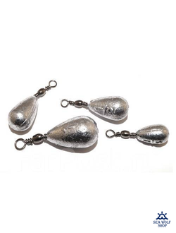 Грузило Капля с вертлюгом 16гр