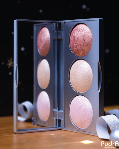 Golden Rose Палетка хайлайтеров для стробинга Strobing Highlighter Palette