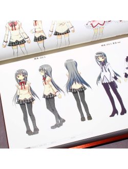 Оригинальный Арт Бук Puella Magi Madoka Magica - Production Note - Limited Edition (Девочка-волшебница Мадока заметки аниматоров)