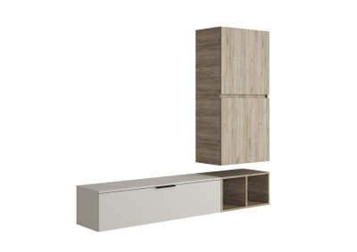 Бохо НМ-001 гостиная Дуб Крафт Серый/Кашемир