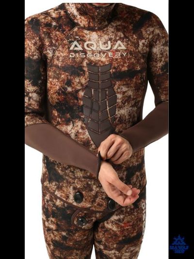 Гидрокостюм неопрен 9мм AquaDiscovery «Атаман V2» CAMO р.56