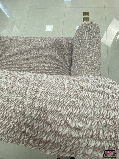 Чехол на 2хм диван Микрофибра Бриллиант. Защита для мягкой мебели от животных.