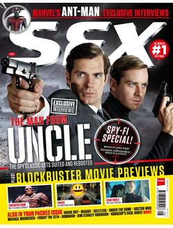 SFX Magazine № 263 August 2015 The Man From Uncle Cover Spy-Fi Special, Intpressshop