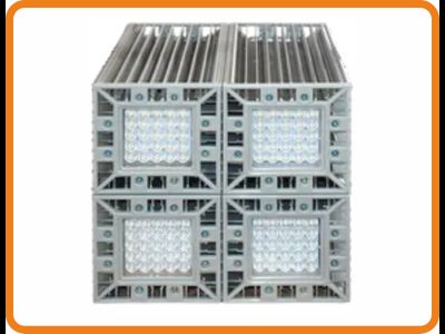 Светодиодный светильник линзованный СКУ02-240-100 УХЛ1 IP65 300х300х400, 240Вт, 30000 Лм, Для освещения Фасада, Архитектур, Магистралей, Ландшафта, Витрин, Торгового Зала, Цеха, Опал, Призма.