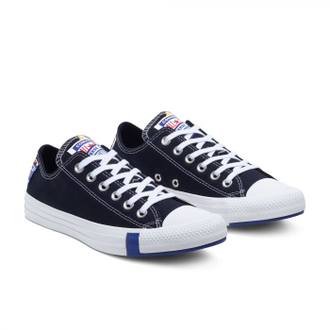 Кеды Chuck Taylor All Star Logo Play Low Top черные низкие