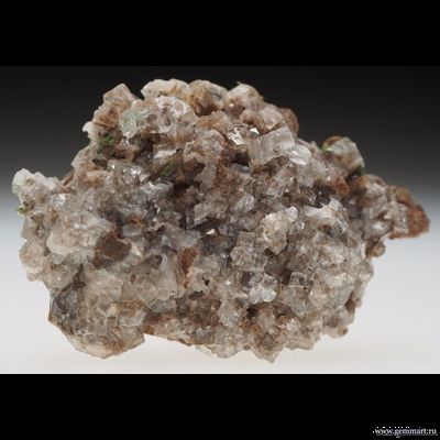 Конихальцит и кальцит. Цумеб. Намибия. 54*35*23мм.