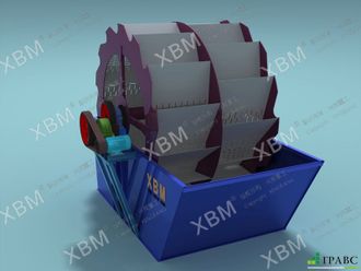Вращающаяся моечная машина для руды XL-914
