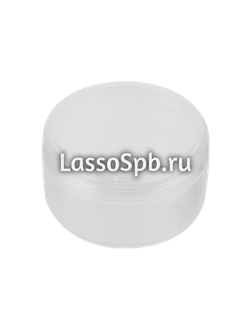 ПЭТ банка прозрачная с вкладышем и крышкой 200 мл