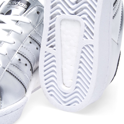 Adidas Superstar серебряные
