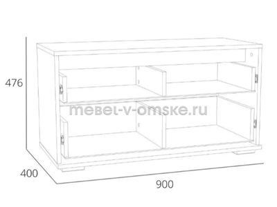 Тумба для обуви Санти - 013.25