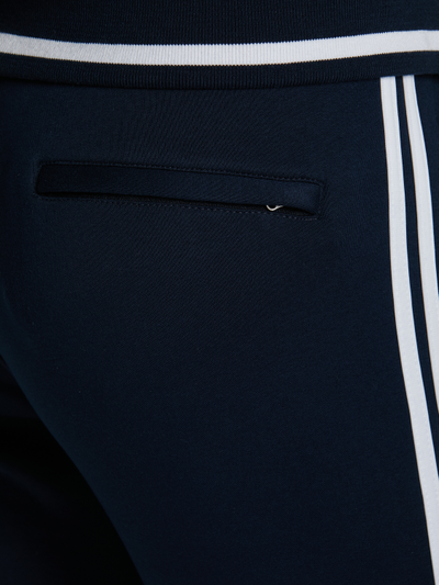 Теплый спортивный костюм СССР, 12SKM-1271 темно-синий