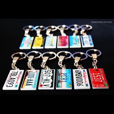 Заготовка акриловая «НОМЕР США», белая