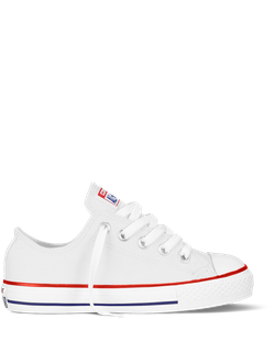 кеды Converse All Star Optical White Белые низкие детские 7J256