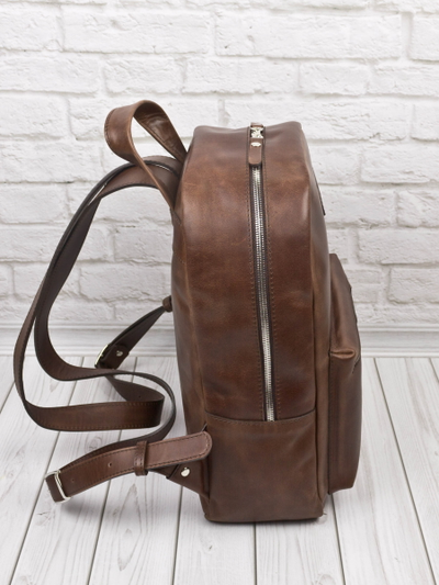 Женский кожаный рюкзак Albiate brown (арт. 3103-02)