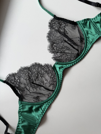 Clarissa silk skirt set