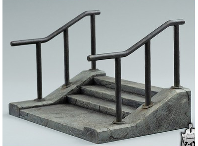 Диорама в масштабе 1/12 scale - Ступени (Джокер) (BH009) - BulletHead