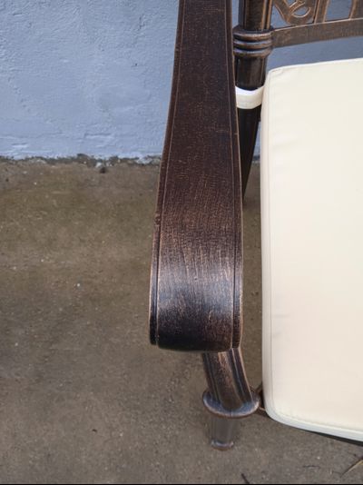 Кресло из литого алюминия Delhi разборное