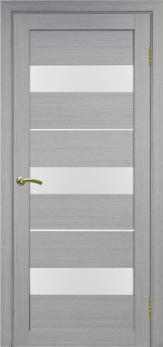 Межкомнатная дверь "Турин-526" дуб серый (стекло)