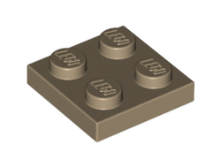 Plate 2 x 2, Dark Tan (3022 / 4497081 / 6047415)