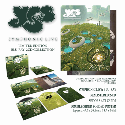 Yes - Symphonic Live 2-CD+Blu-Ray Box