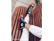 высокие Кеды Converse Comme des Garcons PLAY с красной подошвой на ноге a01793c