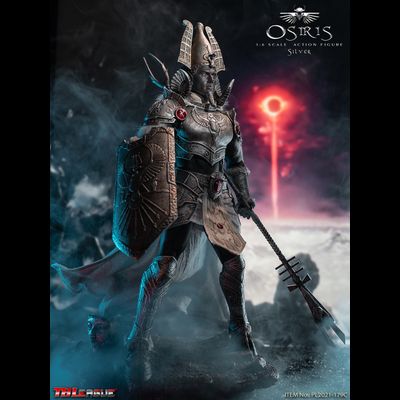 Осирис в серебряном - Коллекционная ФИГУРКА 1/6 Osiris Silver (PL2021-179C) - TBLeague