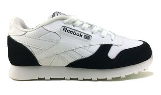 Reebok Classic Leather White Black женские (36-40) Арт. 209F-A