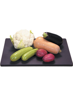 Доска разделочная 400*300*8мм, пластик, цвет коричневый