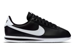 Nike cortez mens black top