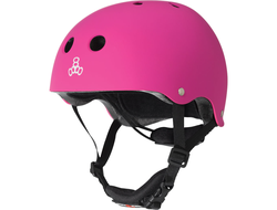 Купить защитный шлем Triple Eight LIL 8 KIDS (Neon Pink Rubber) в Иркутске