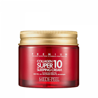 Омолаживающий ночной крем для лица с коллагеном MEDI-PEEL Collagen Super10 Sleeping Cream