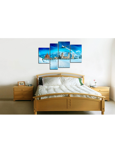 Модульная картина "Мировые столицы"