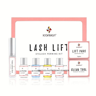 Профессиональный набор для ламинирования ресниц Iconsign Lash Lift + Бонус