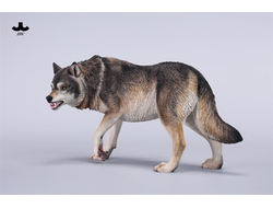 Дикий волк (серый) - Коллекционная фигурка 1/6 Direwolf Figurine (JXK242A) - JXK