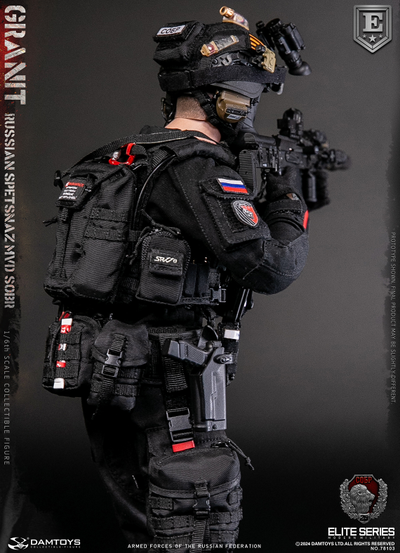 Спецназ МВД СОБР "Гранит" - Коллекционная ФИГУРКА 1/6 RUSSIAN SPETSNAZ MVD SOBR GRANIT ELITE EDITION (78103) - DAMTOYS