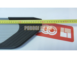 Пороги подножки "Classik Silver" 1600 мм для Lifan X60 I 2011-2018