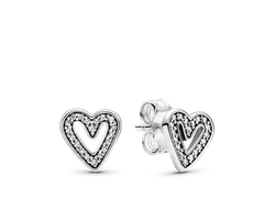 Серьги-гвоздики Идеальные сердца Артикул: 298685C01