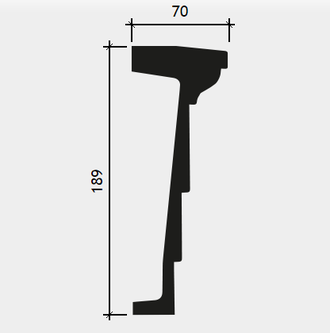 Архитрав 4.04.201 сборный - 189*70*2000мм