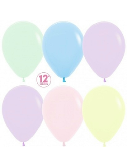 Шар Макарунс 12 дюмов с гелием и обработкой