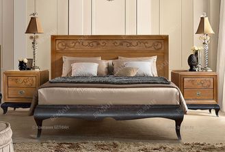 Кровать Соната 140 с декором (низкое изножье), Belfan