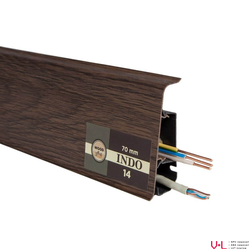 Плинтус пластиковый Arbiton Indo Wenge Africa 14