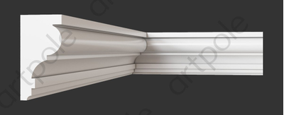 Карниз гладкий SKT14