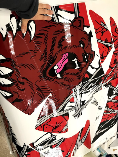 Наклейки на снегоход Polaris RMK 2011 2012 2013 2014 №1770